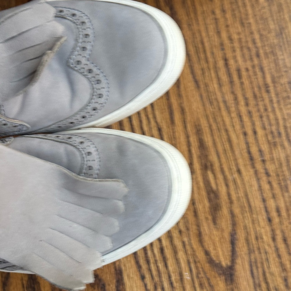 Frye Gemma Kiltie Grey leather Sneakers - Picture 12 of 16